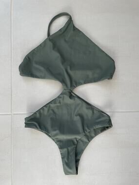 Aila Blue Swim One Piece Swimsuit Monokini Mai Beach‎ Summer Resort